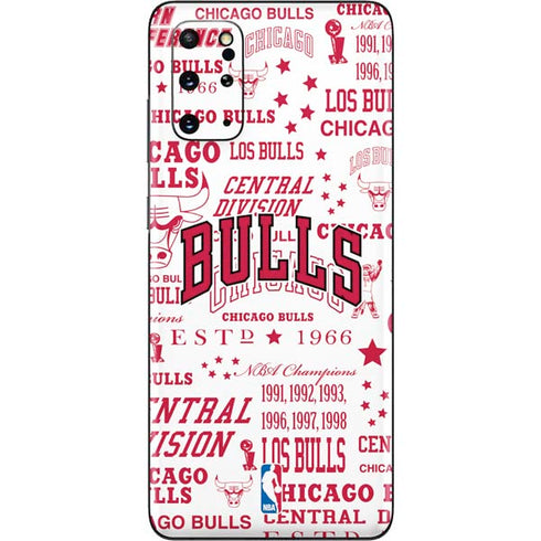 NBA Chicago Bulls Historic Blast Galaxy S20 Plus Skin
